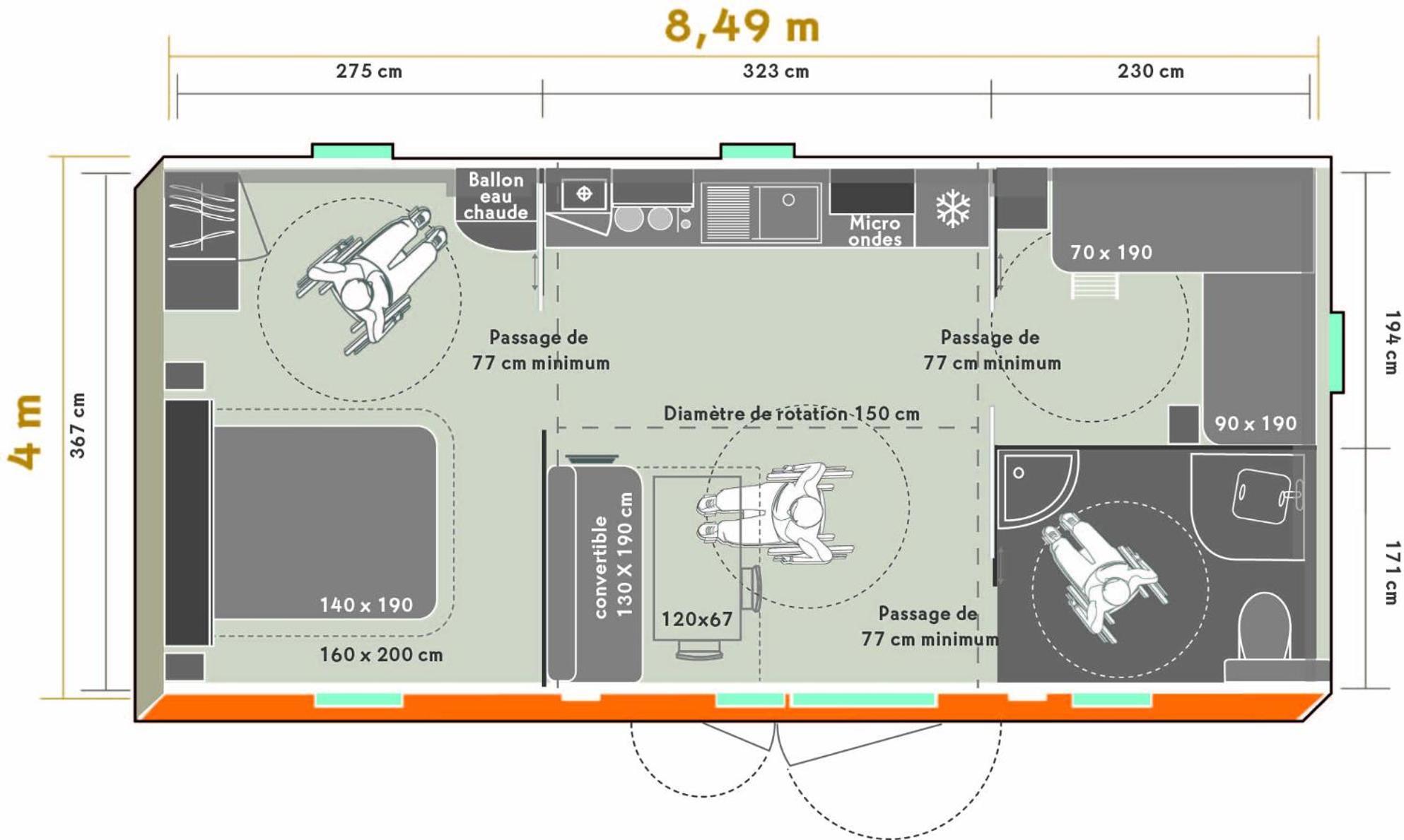 Camping Le Moulin De La Salle Les Sables-dʼOlonne 객실 사진